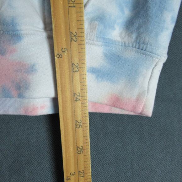 Gildan Hoodie Women Small Tie Dye Sweatshirt Chincoteague VA Grunge Poverty Chic - Picture 10 of 13